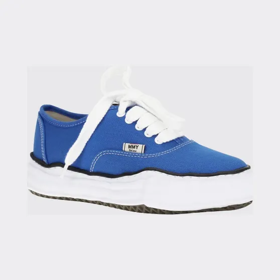 Maison Mihara Yasuhiro Baker OG Sneakers in Cotton Canvas Blue (A02FW704CLBLUE)