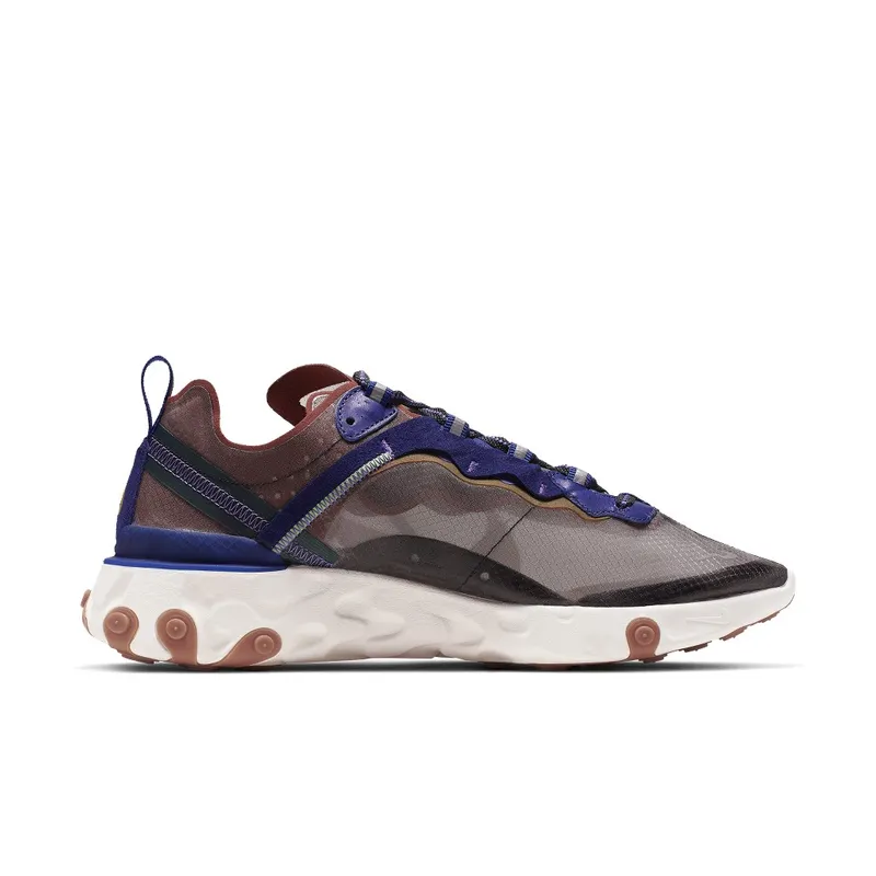 Nike React Element 87 Dusty Peach Dusty Peach/Atmosphere Grey-Deep Royal Blue-Lucid Green-Amarillo-Hyper Grape (AQ1090-200)