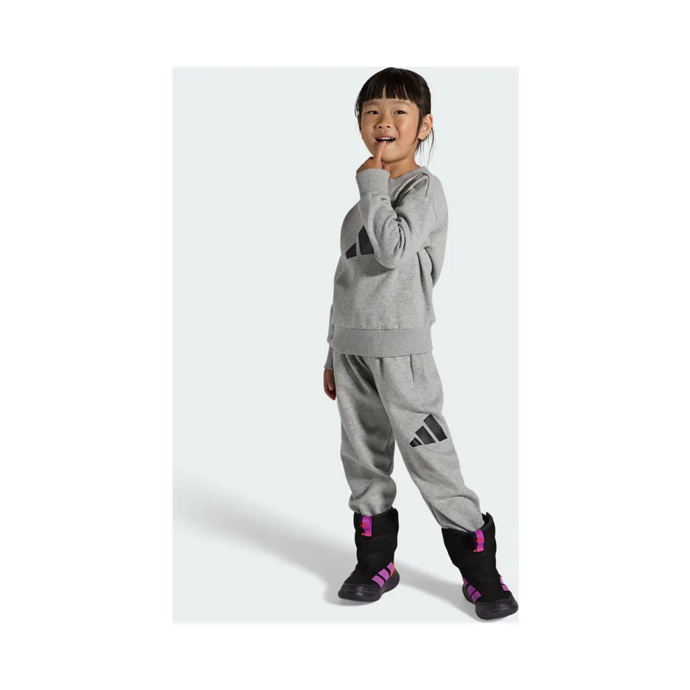 Adidas Winterplay Kids Core Black / Purple Burst / Impact Orange (JQ2633)