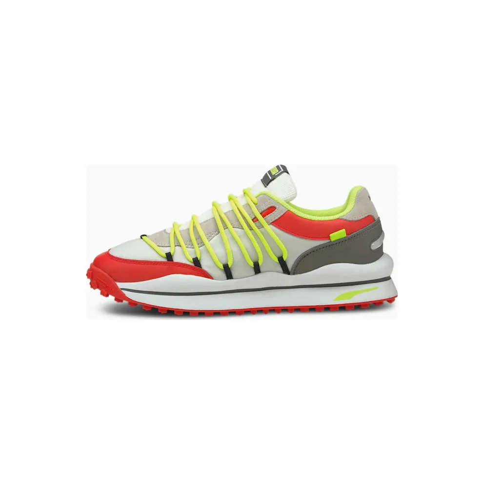 Puma Lace Rider Retro White/Red (380575-02)