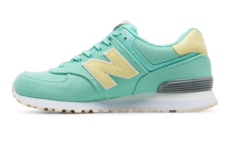 New Balance 574 Miami Palms (W) Ozone Blue Glow/Silver Mink (WL574MIC)