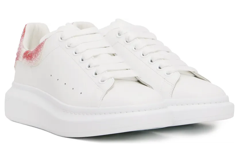 Alexander McQueen White Oversized Sneakers (730085WICY4) (4)