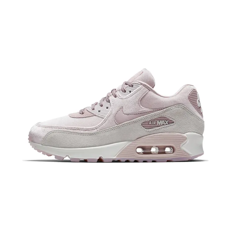 Nike Air Max 90 Velvet Particle Rose (W) “Particle Rose / Vast Grey / Summit White” (898512-600)