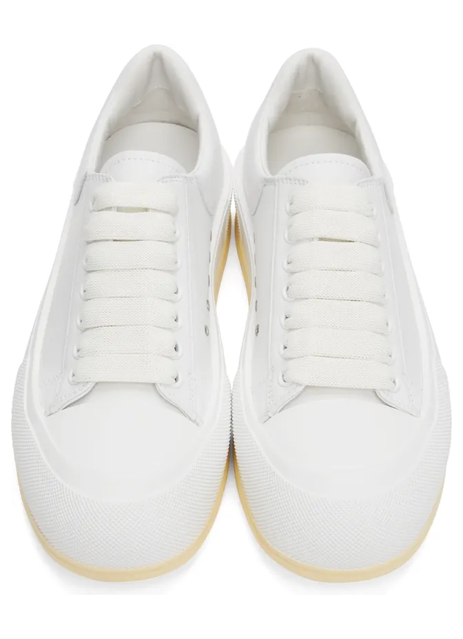Alexander McQueen Black Joey Sneakers (667817WIAB6) (5)