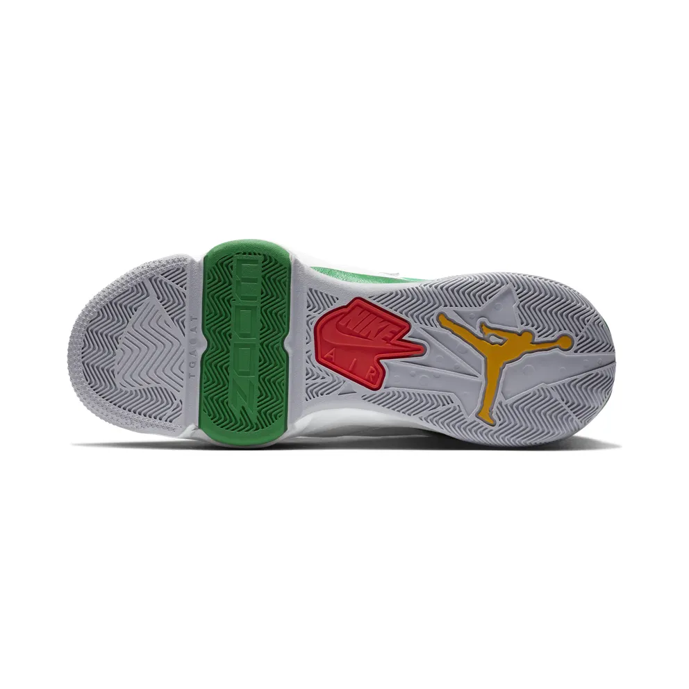 Jordan Zoom 92 White Green Red Summit White/Lucky Green-Track Red-Black (CK9183-103)
