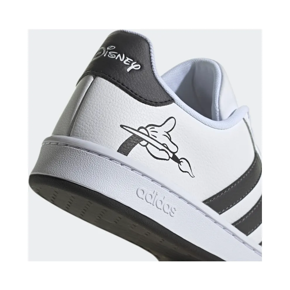Adidas Grand Court Base Cloud White / Carbon / Ray Red (GW3658)