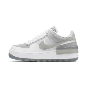 Nike Air Force 1 Shadow “White / Grey Fog / Photon Dust / Particle Grey” (CK6561-100)
