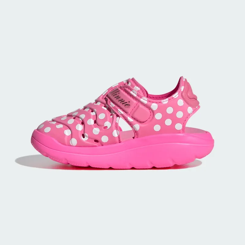 adidas Water Sandals Disney Minnie Mouse Bliss Pink White (JQ4400)