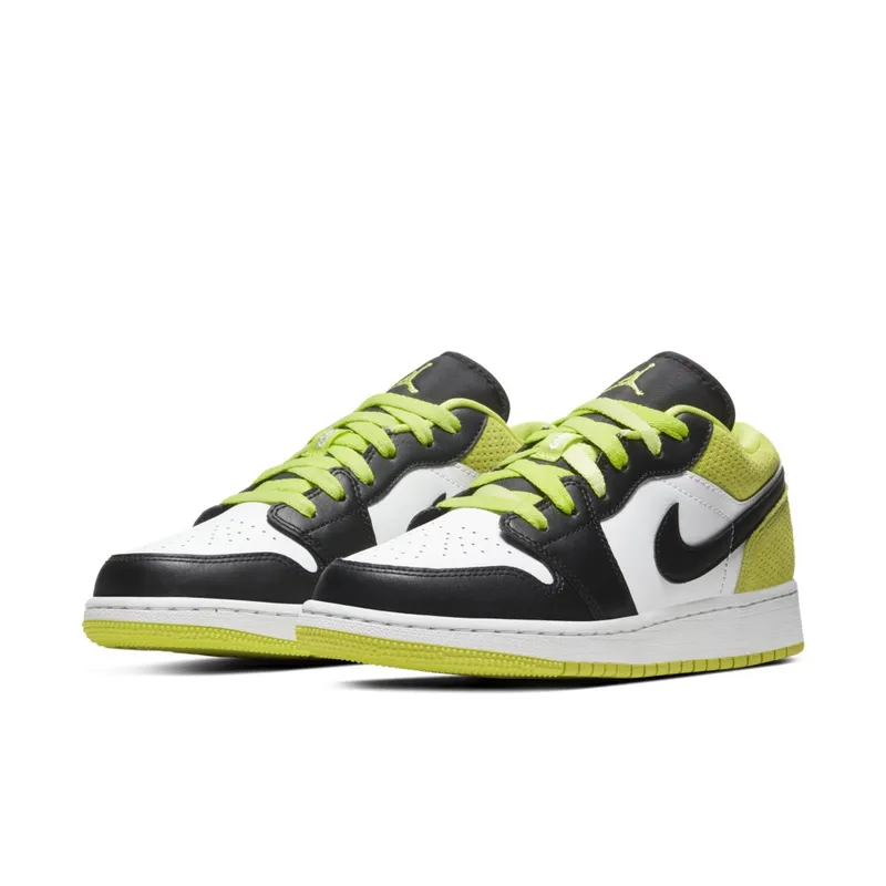 Jordan 1 Low Black Cyber (GS) Black/Cyber-White-Black (CT1564-003)