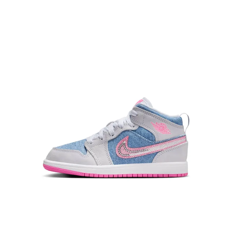 Jordan 1 Mid SE Denim Sequin (HQ1998-400)