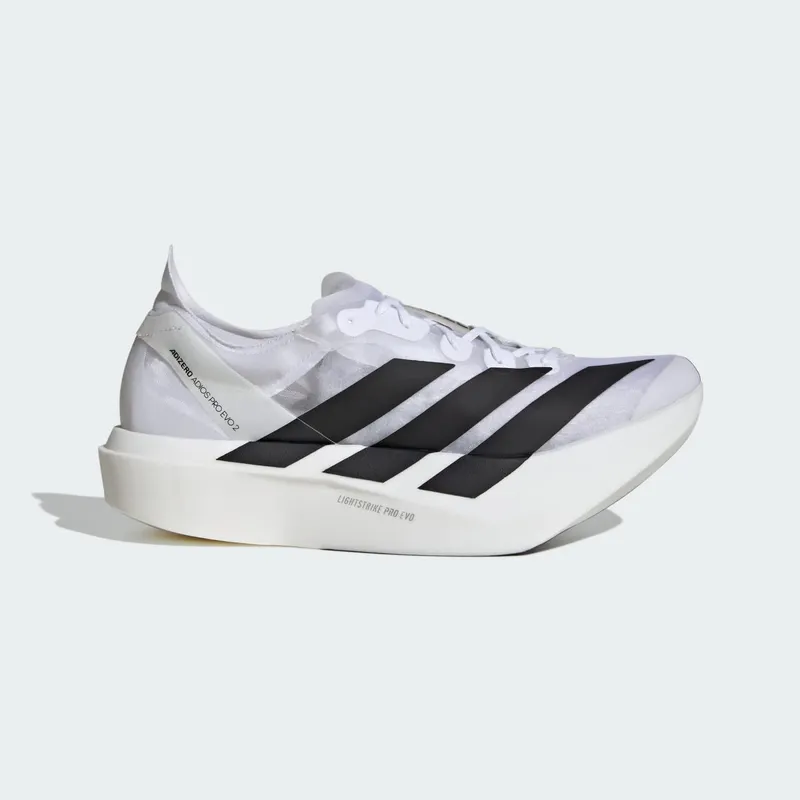 adidas Adizero Adios Pro Evo 2 White Black (JR7260)