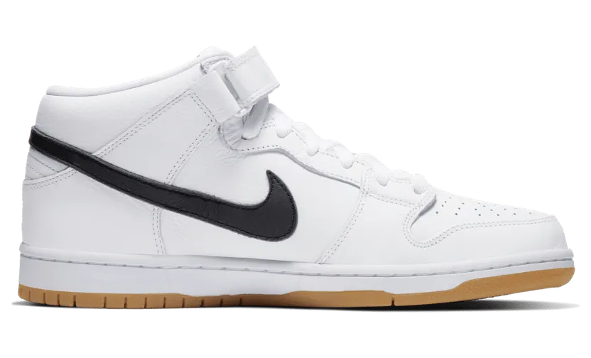 Nike SB Dunk Mid Pro ISO Orange Label – White (CD6754-100)
