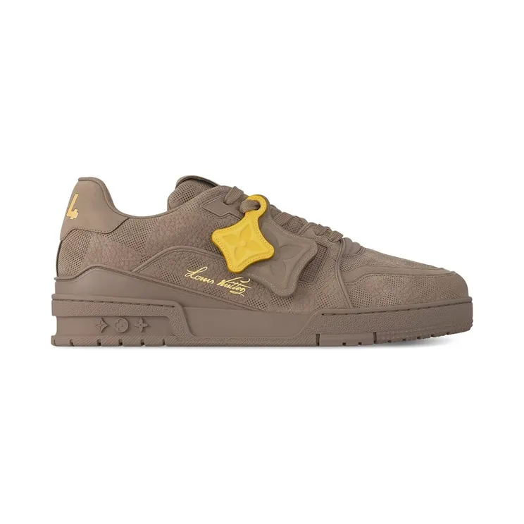 Louis Vuitton LV Trainer Taupe Brown Damier Embossed (1AH627)