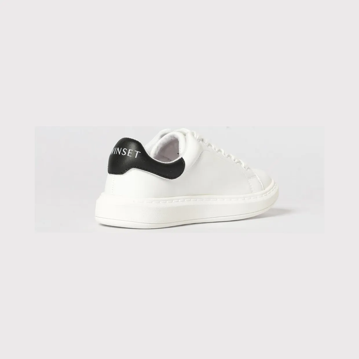 Twinset Synthetic Leather Sneakers White (261GCJ01000526) (2)