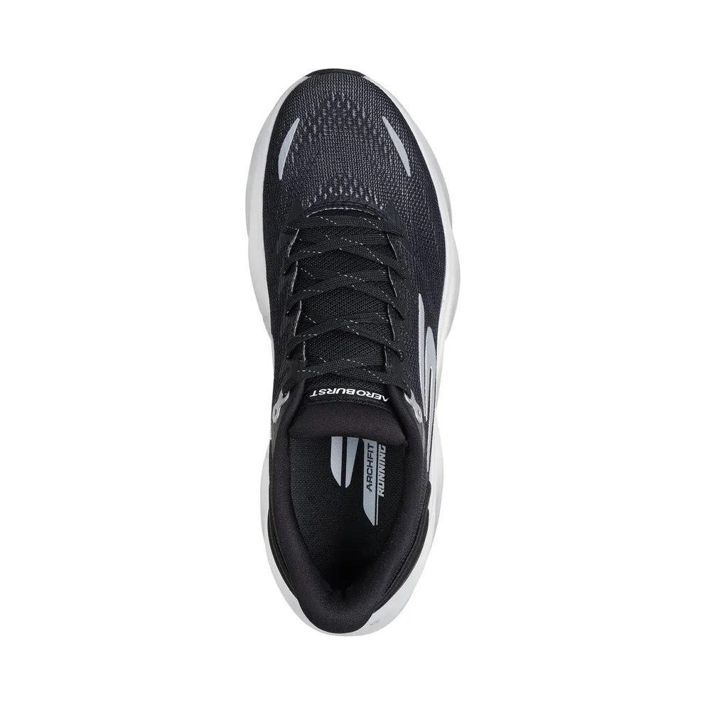 Skechers Aero Burst Sneaker Black/White