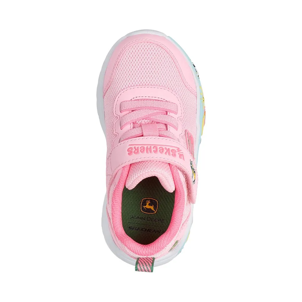 Skechers John Deere: Play Scene – Farm Girlie Sneaker Pink