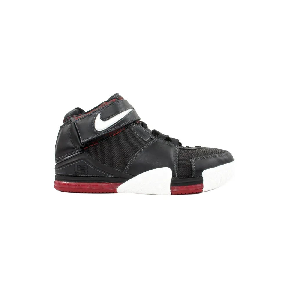 Nike LeBron Zoom 2 Black Crimson (309378-011)