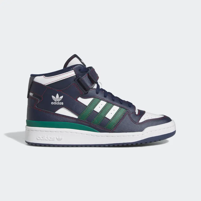 adidas Forum Mid Collegiate Navy / Team Dark Green / Team Coll Burgundy 2 (H03810)