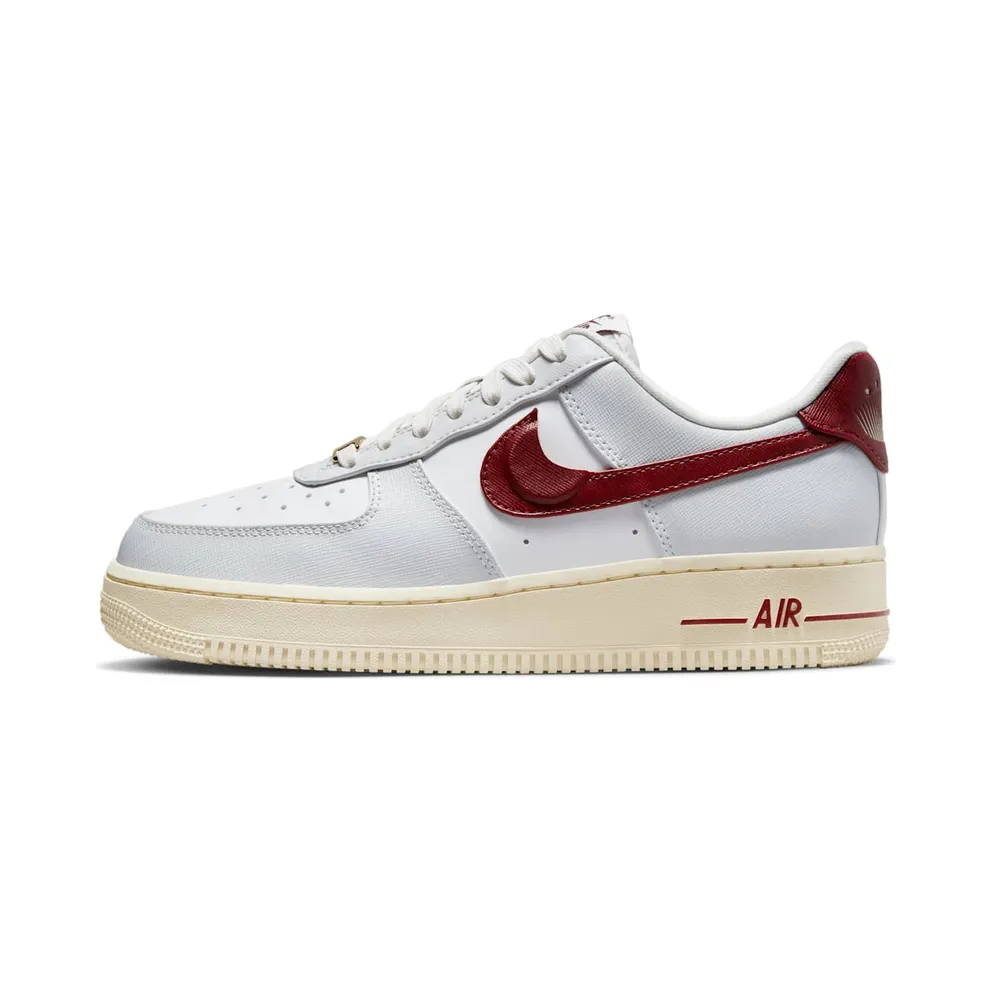 Nike Air Force 1 Low ’07 SE Just Do It Photon Dust Team Red (DV7584-001)