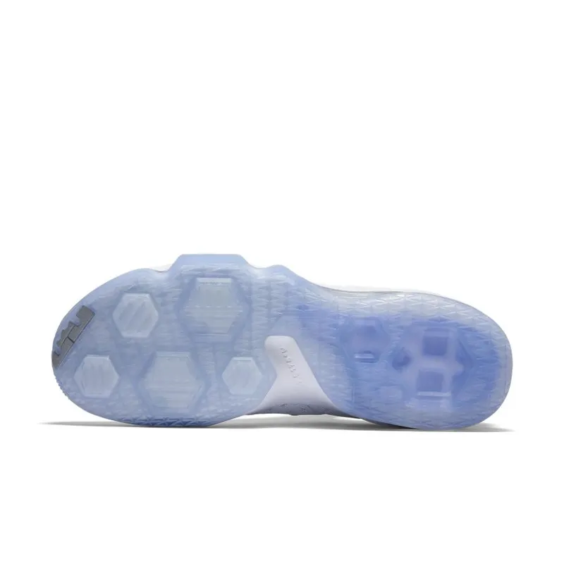 Nike LeBron 13 Low Metallic Silver White/Metallic Silver-Light Iron Ore (831925-100)