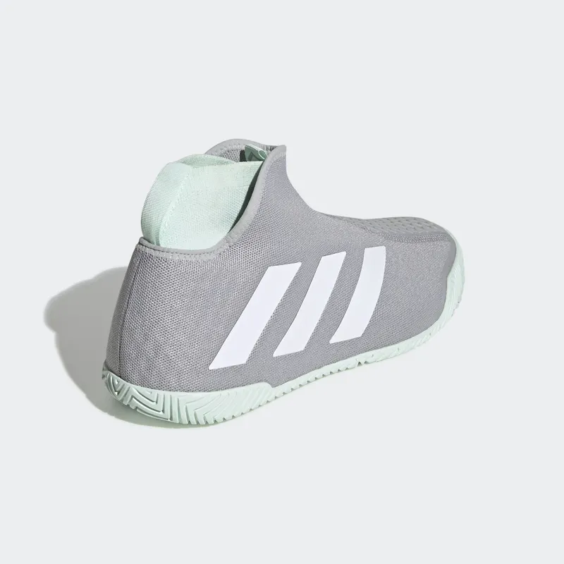 adidas Stycon Laceless Hard Court Grey Two Dash Green Grey Two/Cloud White/Dash Green (EG2211)