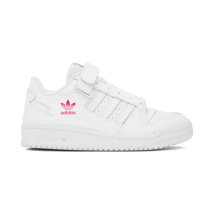 adidas Forum Low Cloud White / Cloud White / Shock Pink (G58001)