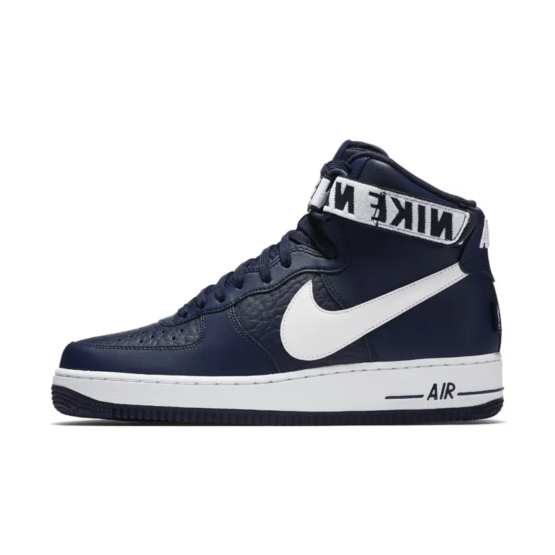 Nike Air Force 1 High NBA Midnight Navy College Navy/White (315121-414)