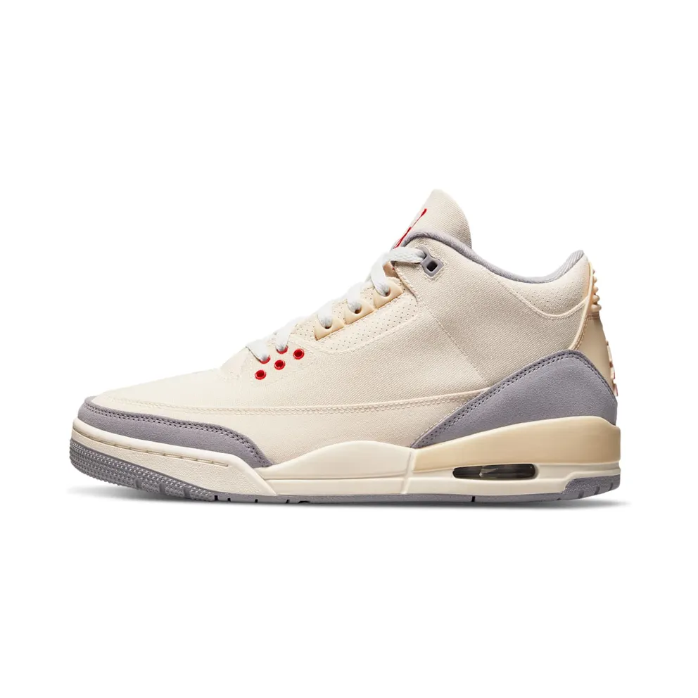 Air Jordan 3 Canvas Muslin (DH7139-100)