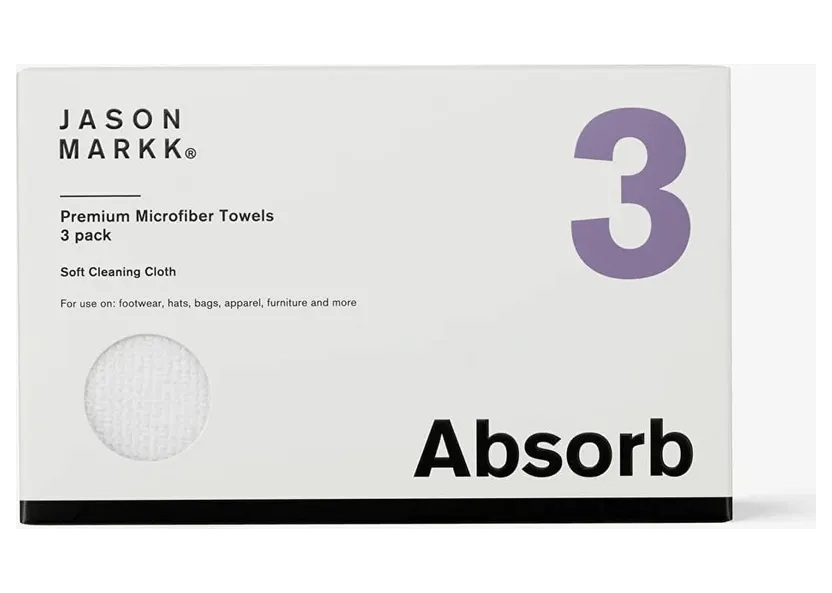 Shoes Jason Markk Premium Microfiber Towel 3 Pack White Universal (JM210210)