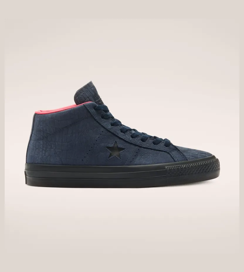 Converse Heart Of The City One Star Pro Mid Obsidian/hyper Pink/black (170498C)