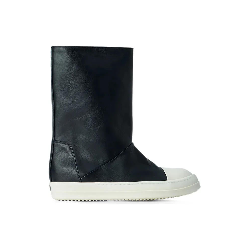 Rick Owens Sneakwaders Round-toe “Black” (RU02F4886 LOO 911)