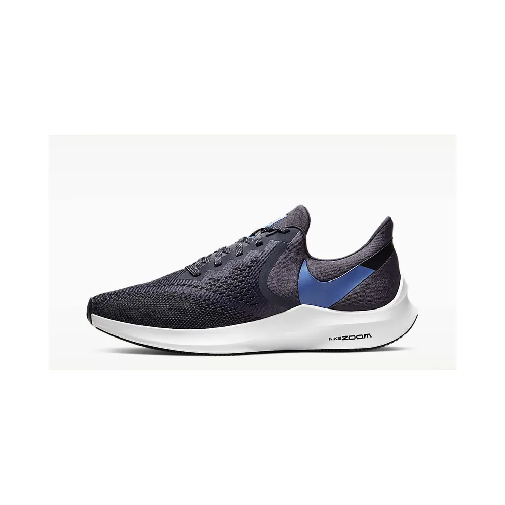 Nike Zoom Winflo 6 ‘Mountain Blue’ “Gridiron / Black / Vast Grey / Mountain Blue” (AQ7497-009)