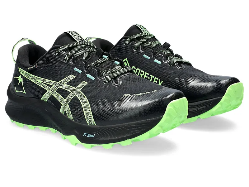 Asics Gel-trabuco 12 Gtx Black/Illuminate Green (1011B801.001)
