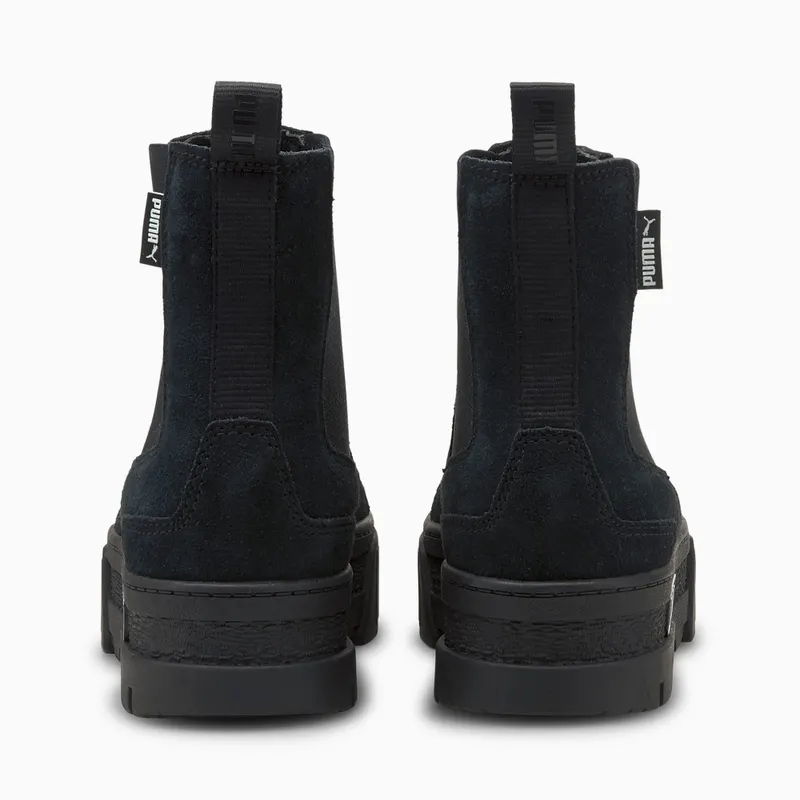 Puma Mayze Chelsea Suede Shoes Black (382829-01)