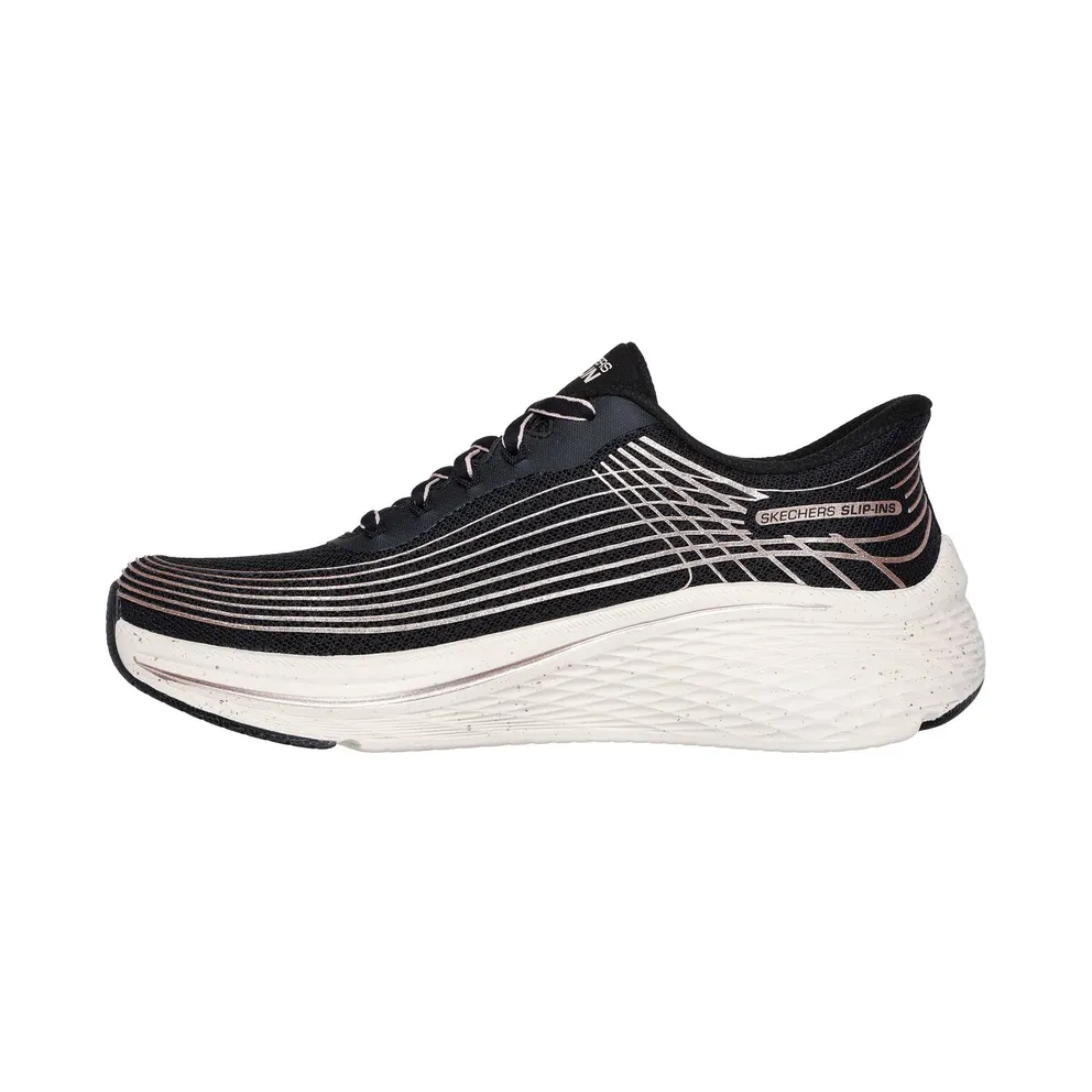 Skechers Slip-ins: Max Cushioning Elite 2.0 – Kaplan Sneaker Black/Roos Gold