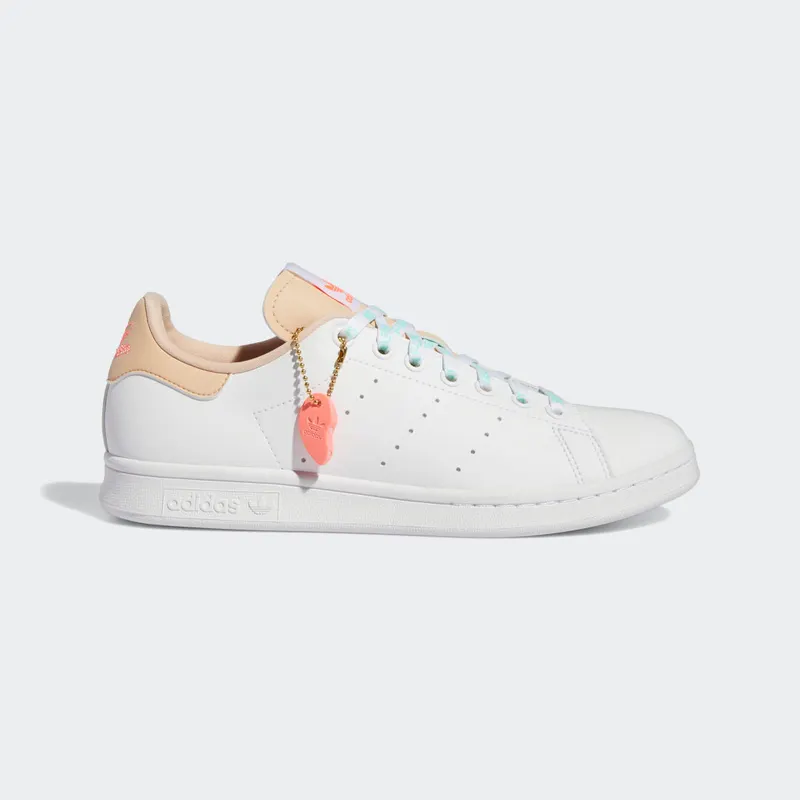 Adidas Stan Smith Cloud White / Halo Blush / Acid Red (GW0571)
