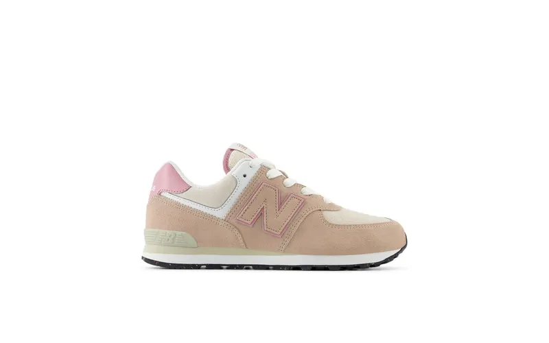 New Balance 574 LACE “Flat Taupe / Pink Taffy” (GC574QTC)