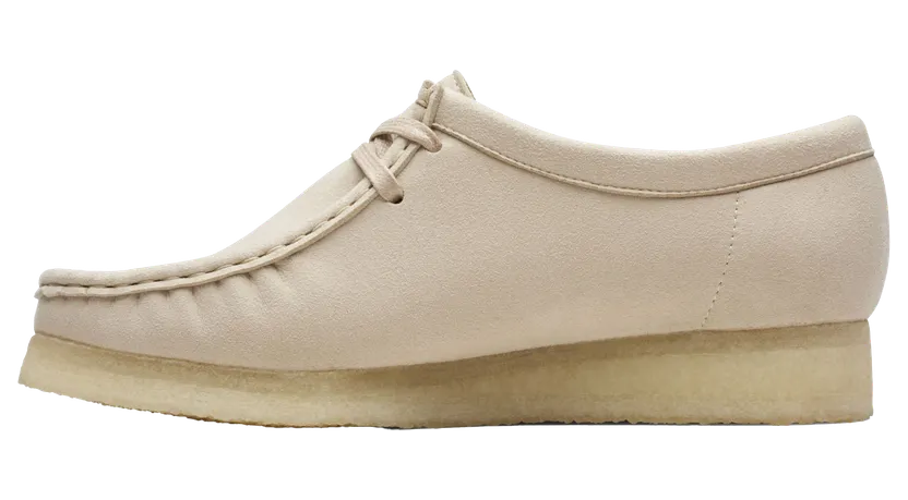 Clarks Wallabee Moc Toe “Off White” (26169433)