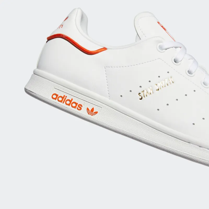 Adidas Stan Smith Cloud White / Cloud White / Orange (GW0488)