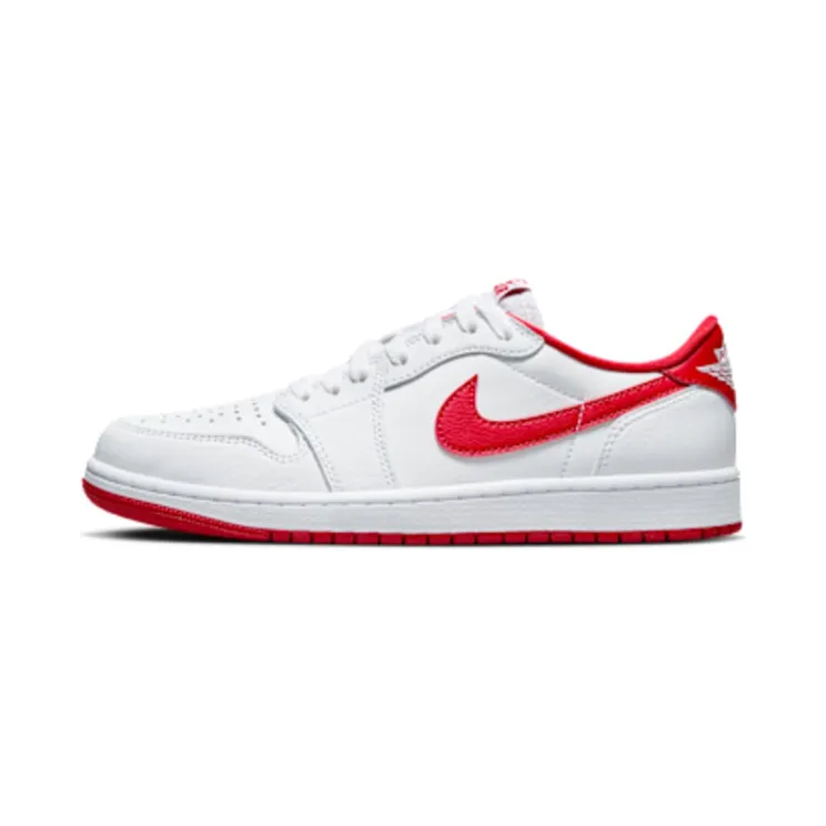 Air Jordan 1 Low OG “White / University Red” (CZ0790-161)