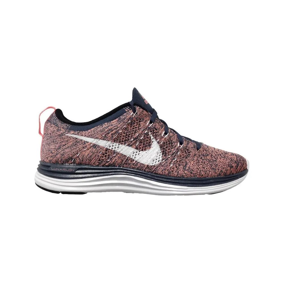 Nike Flyknit Lunar1+ Squadron Blue Atomic Pink (W) (554888-461)