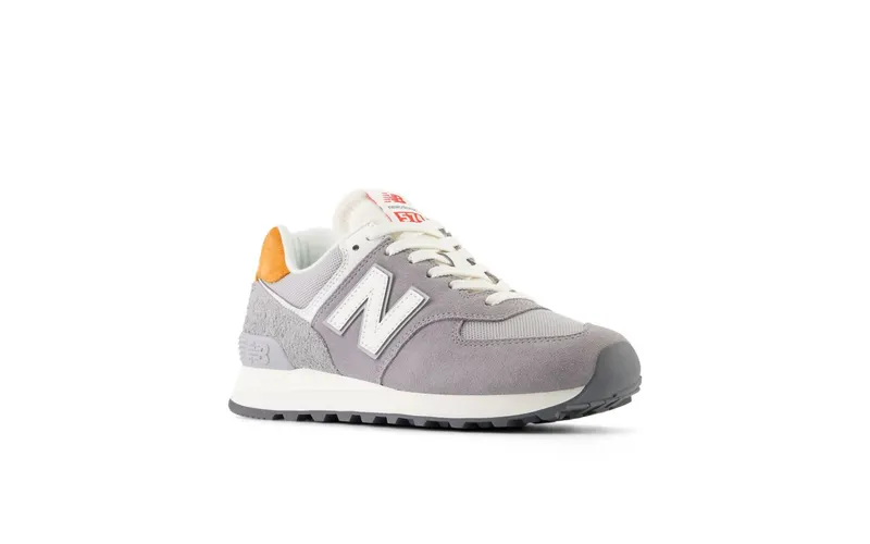 New Balance 574 Grey Orange (WL574YG2)