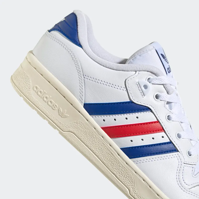Adidas Rivalry Low Cloud White / Power Blue / Vivid Red (FY7354)