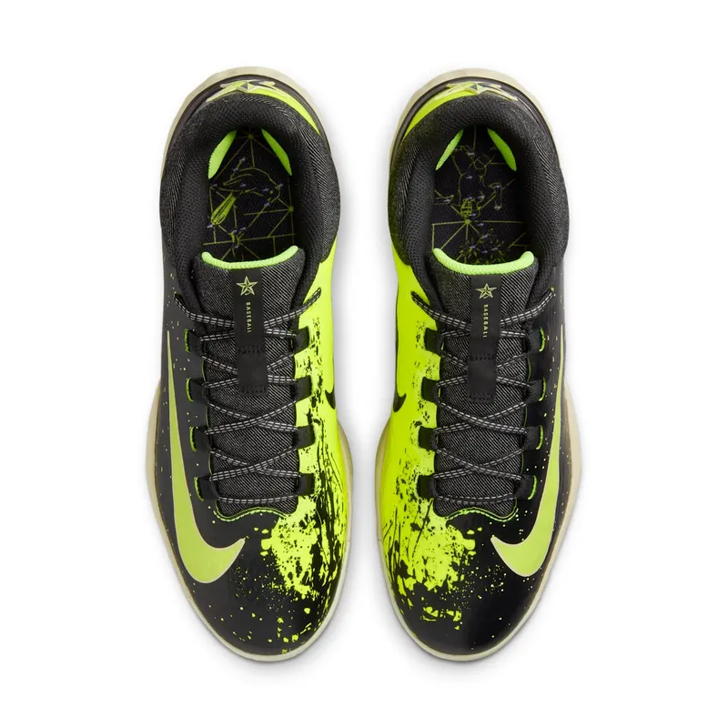 Nike Alpha Huarache Elite 4 Low MCS Black Life Lime Volt (FV6096-001)