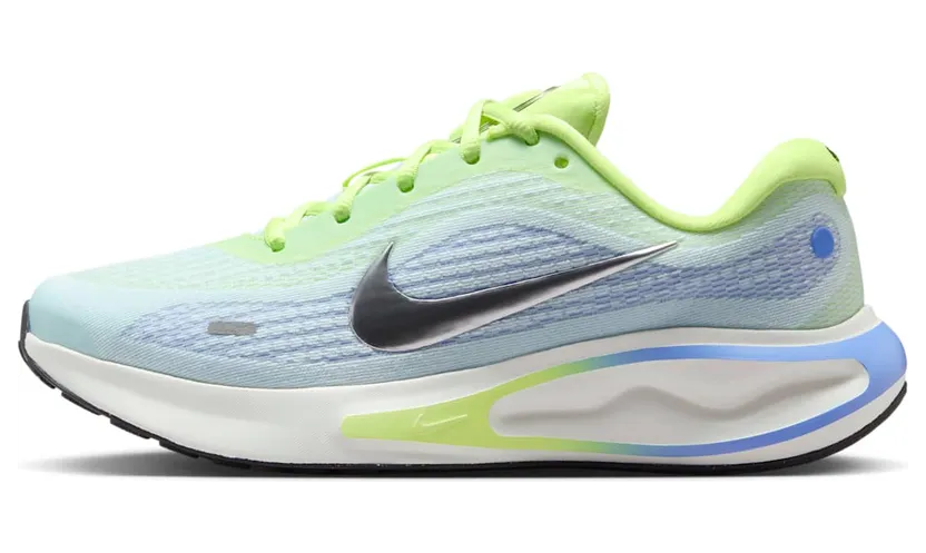 Nike Journey Run Light Lemon Twist Glacier Blue Royal Pulse Metallic Silver (FJ7765-700)