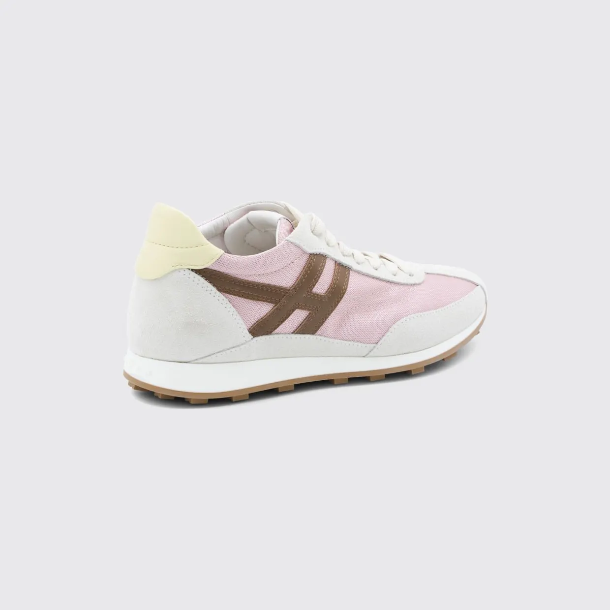 Hogan H699 Sneakers in Mesh and Suede Pink (HXW6990GA20V0O0FEC) (2)