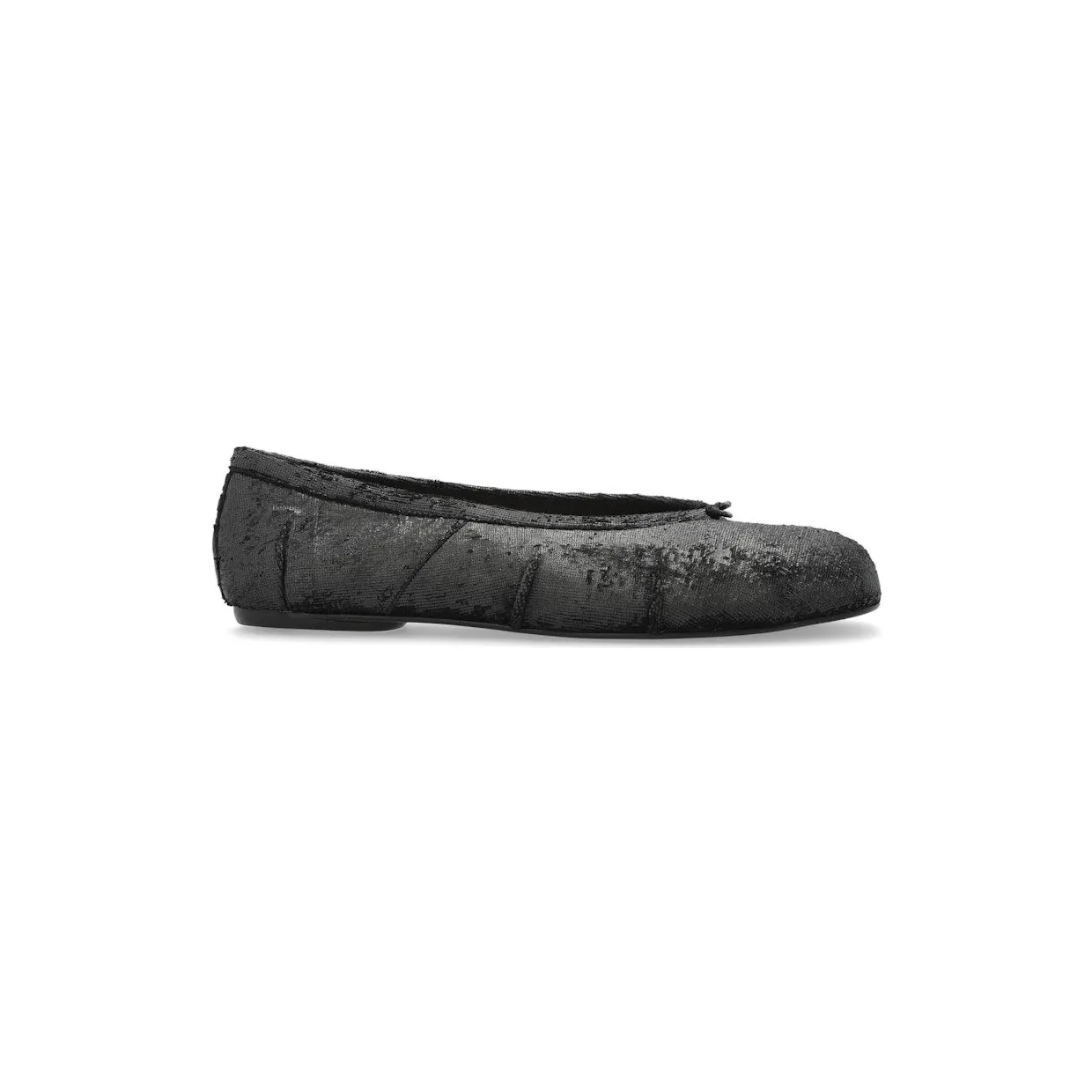 Maison Margiela Tabi Ballerina New Flat Black Distressed (S58WZ0127 P8159 HA837)