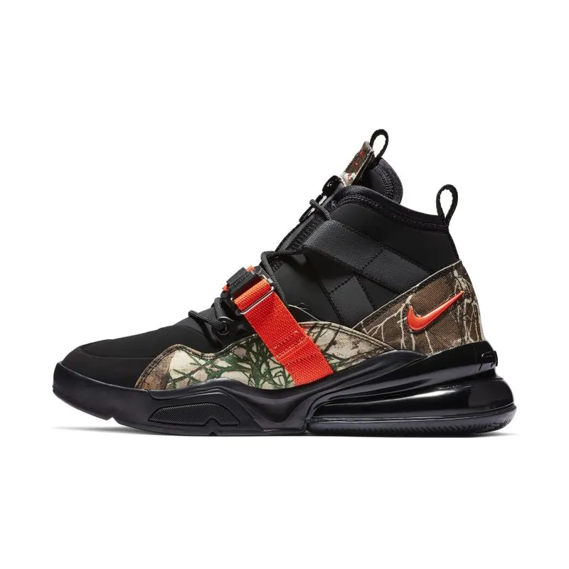 Nike Air Force 270 Utility Realtree Black/Team Orange-Black (BV6071-001)