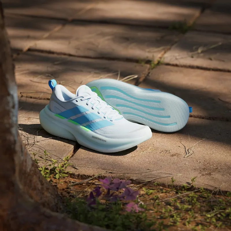 Adidas SUPERNOVA GLIDE W Running Shoes Crystal Sky / Blue Burst / Lime Burst (KJ8770)