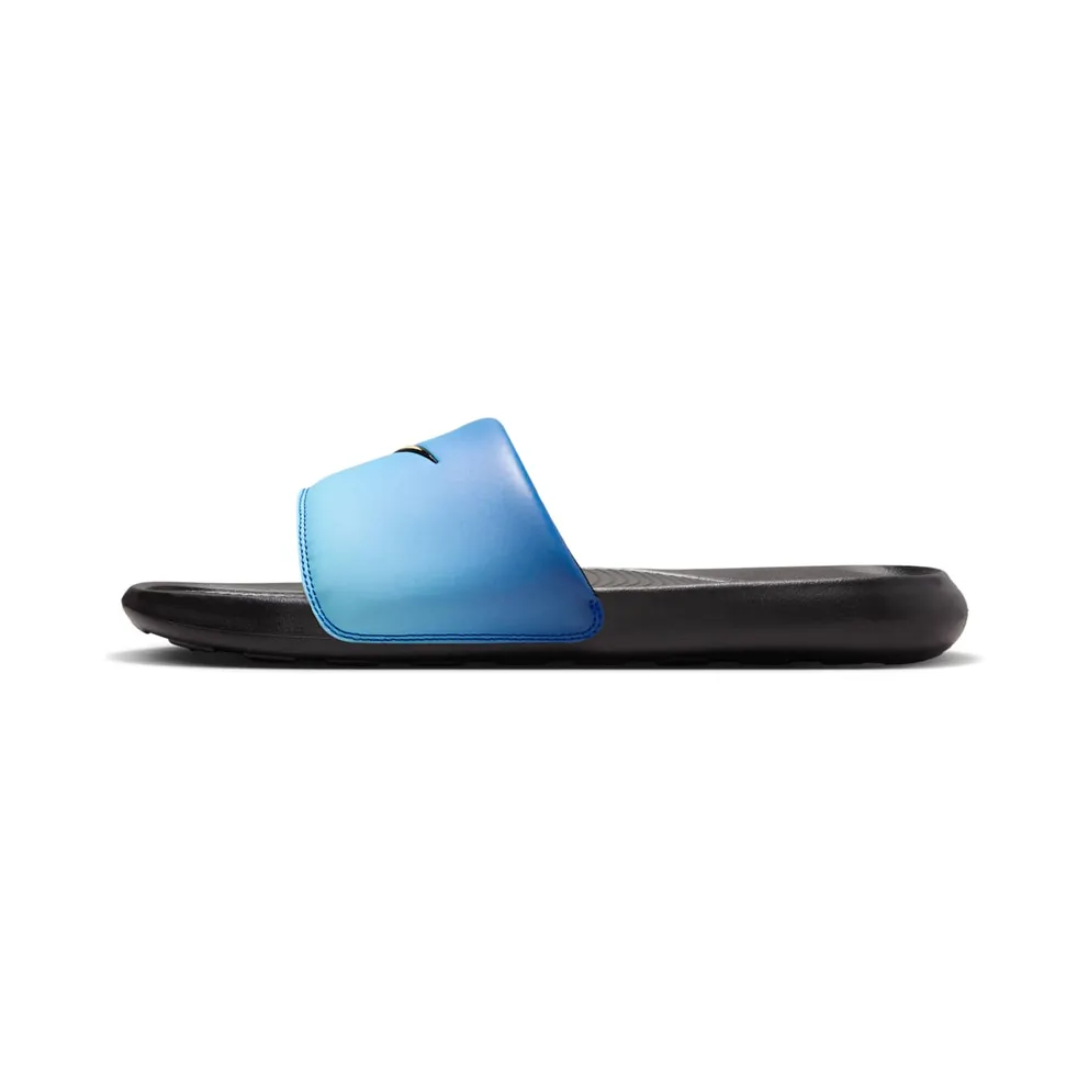 Nike Victori One Slide Hyper Blue Sky Blue Black Chamois (HF4073-400)